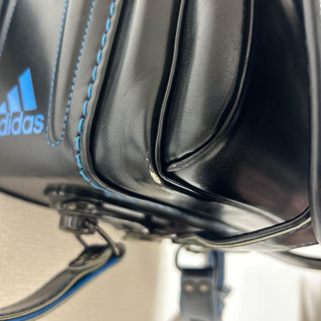 Adidas Black School Bag with Blue Accents Durable Material Used kk6 thumbnail 6