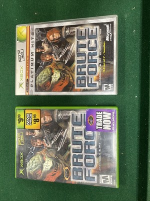 Brute Force And Brute Force Platinum Hits Xbox Both Personal Collection
