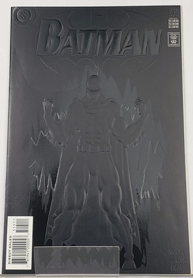 Batman 515 1995 DC Embossed Cover Kelley Jones Troika Pt 1 Bruce Wayne VF