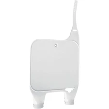 UFO Number Plate Front White for Honda CR500R/CR125R/CR250R 2-Stroke 1995-1999