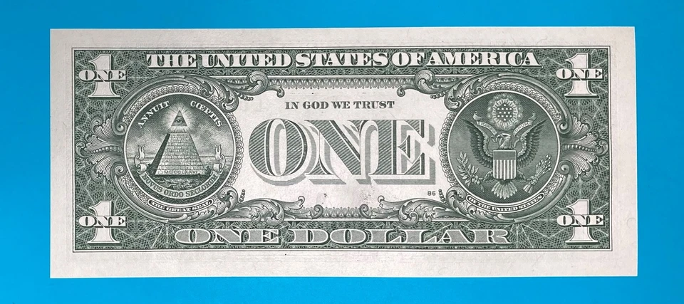 February 21, 2016 (L 02212016 K) BIRTHDAY ANNIVERSARY $1 One Dollar Bill *UNC* - Image 3 of 4