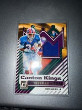 NEW 2025 Panini Donruss Football Thurman Thomas Canton Kings #CK-TTS /425 Bills