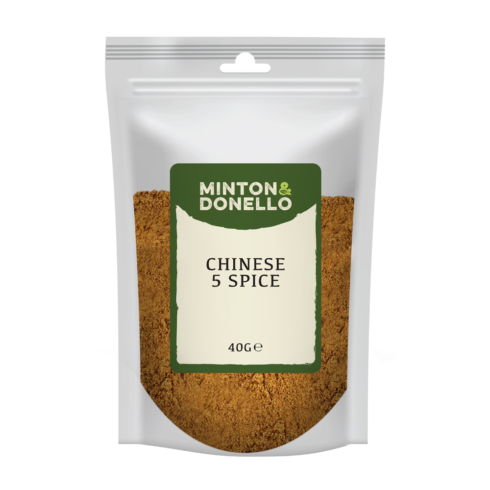 Minton & Donello Chinese 5 Spice Powder Blend 10 x 40g