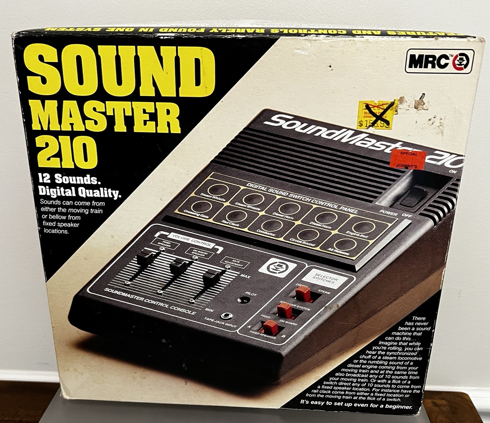 MRC Sound Master 210 Train Sound Station EXTRA Speaker Diese