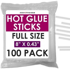 Innovative Haus Full Size Hot Glue Sticks Bulk 100 Pack - Fits Full Size Glue... 0.29 per gallon