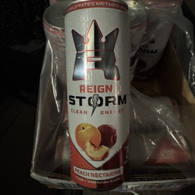 Reign Storm Peach Nectarine Energy Drink