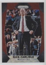 2017-18 Panini Prizm Ruby Wave Prizm Rick Carlisle #100 fm0