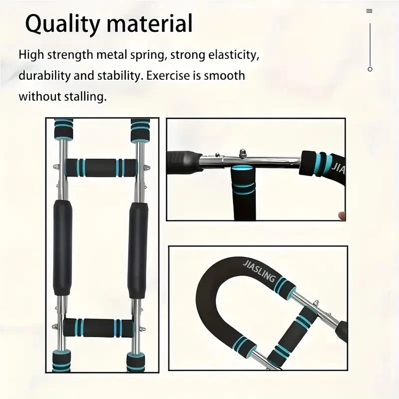 Entrenador de fuerza de brazo ajustable en forma de U ejercicio de antebrazo y pecho, 60-100 libras Foto 3 de 4