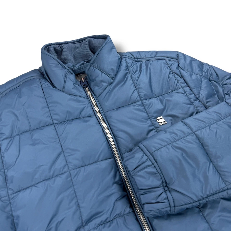 NWT G-Star RAW Meefic Quilted Jacket Men's Size Small S Luna Blue - $210 - Image 4 of 4