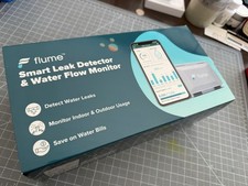 Neu im Karton Flume 2 Smart Home Wassermonitor & Wasserlecksucher F2100 NEU mit Batterie
