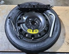 12-25 VW JETTA SPARE TIRE KIT WHEEL RIM TIRE DONUT 16"  WITH JACK AND TOOLS 