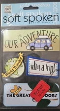 Me&My BIG ideas - Soft Spoken Embellishments-A Kids Vacation 