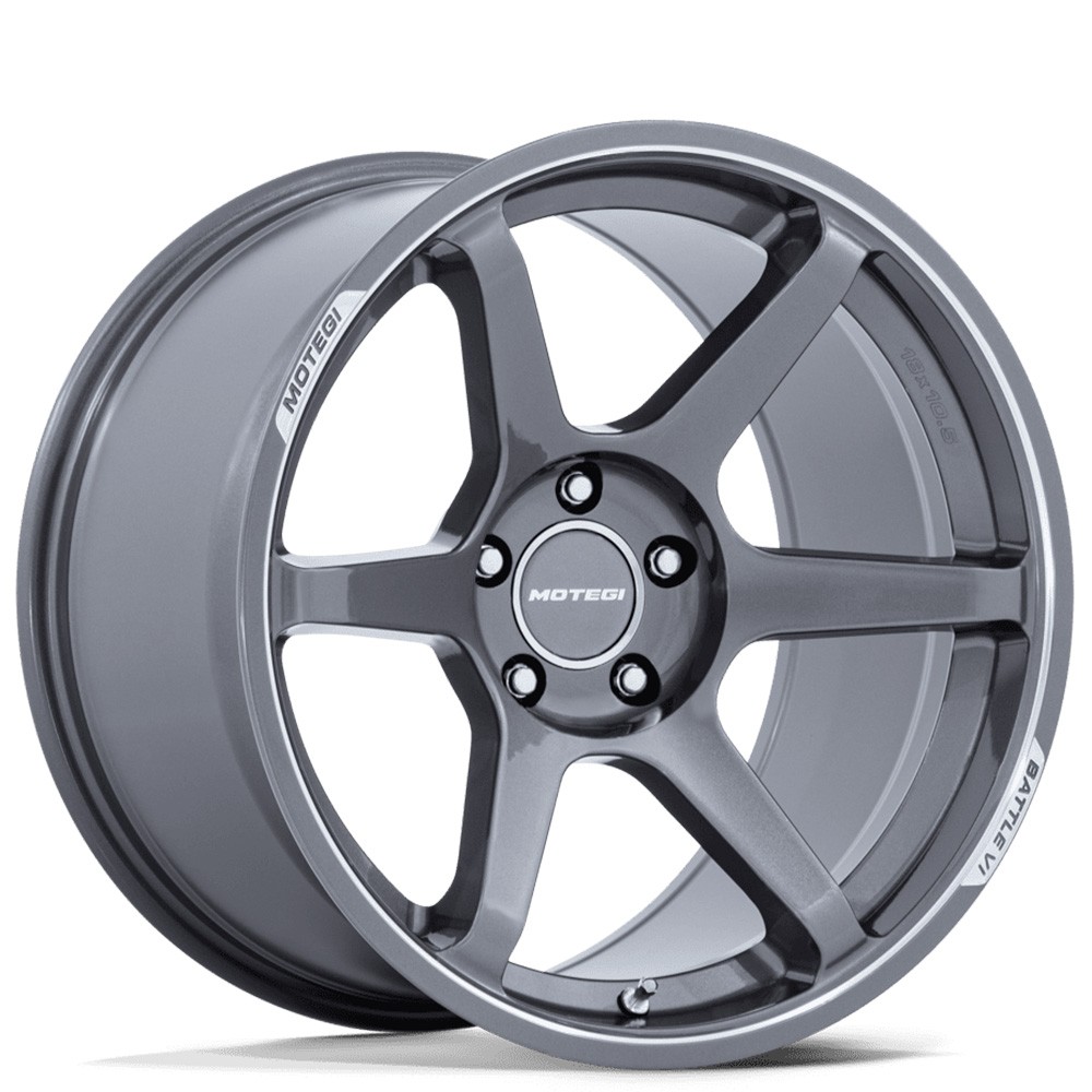 Motegi Racing Wheels MR160 B6 19x9.5 Gloss Gunzilla with Machined