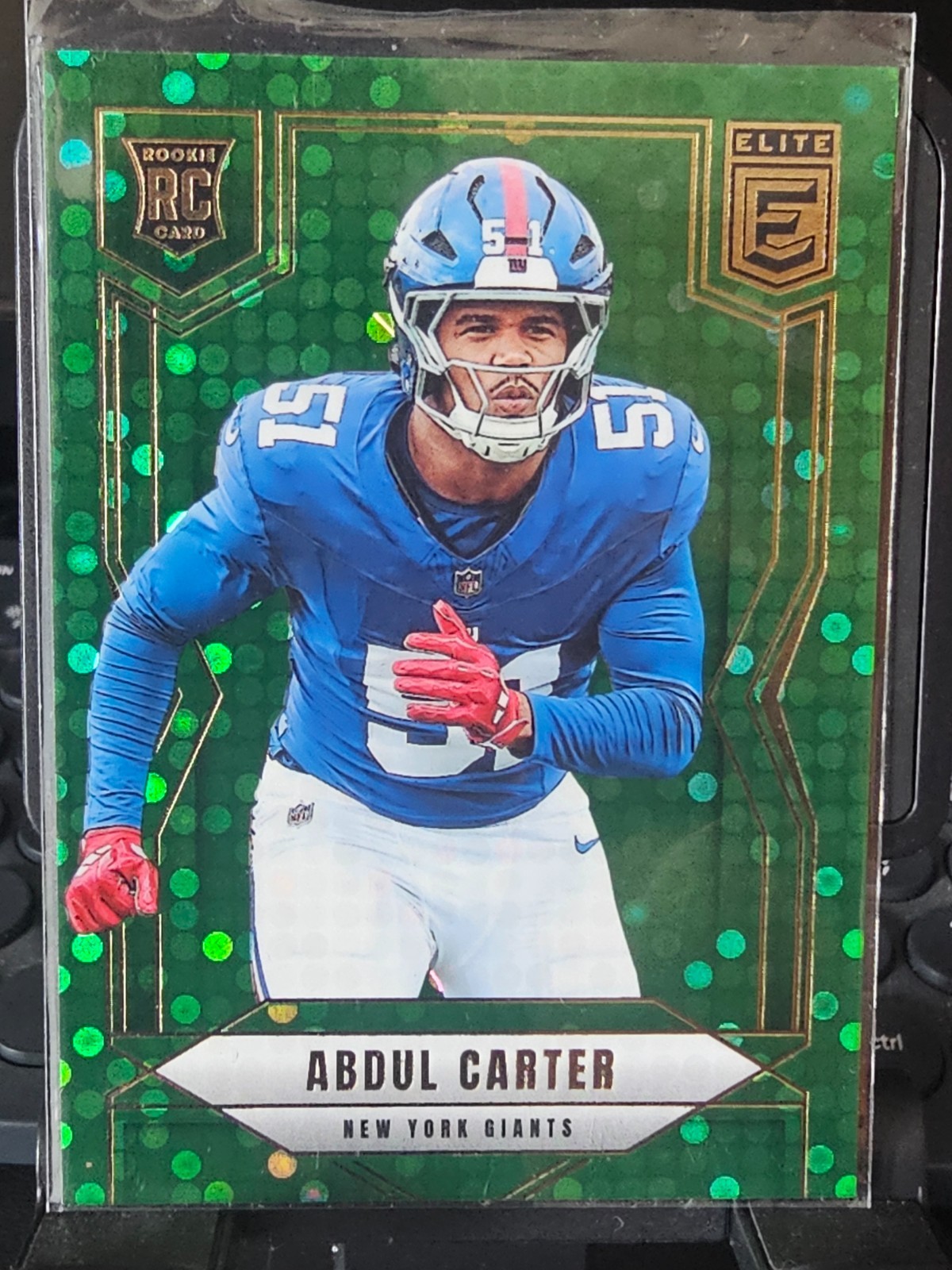 2025 Doruss Elite Abdul Carter Green Disco