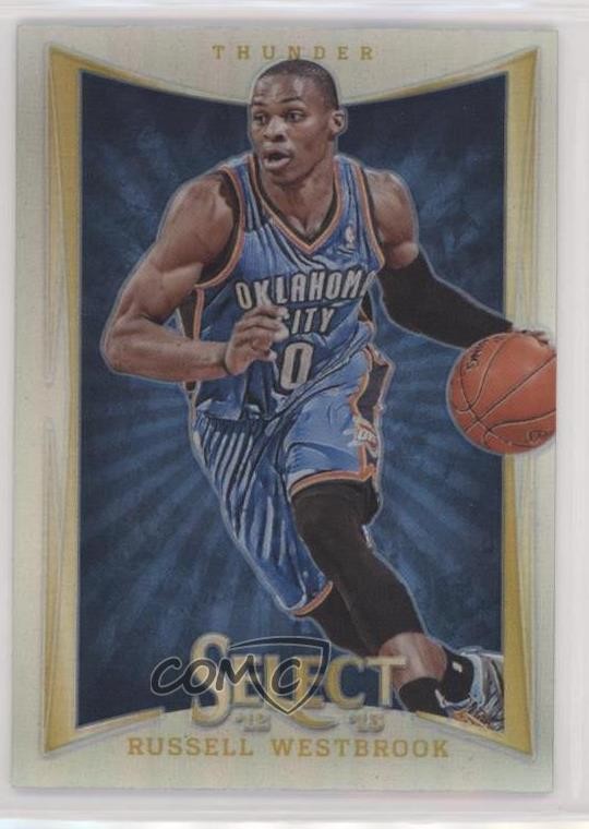 2012-13 Panini Select Silver Prizm Russell Westbrook #89 7xr