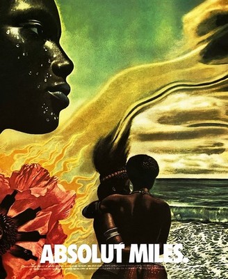MILES DAVIS ABSOLUT VODKA Original Vintage Print Ad Jazz 10'' x 12''