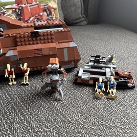 LEGO Star Wars Trade Federation MTT 7662 100% Complete with Manuals - NO BOX