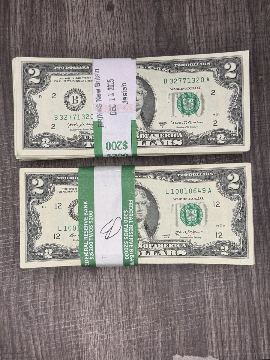 2 美元纸币值| eBay