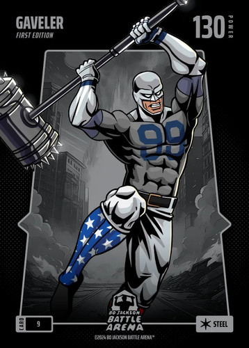 Bo Jackson Battle Arena Alpha Base Paper - Complete Your Hero Set