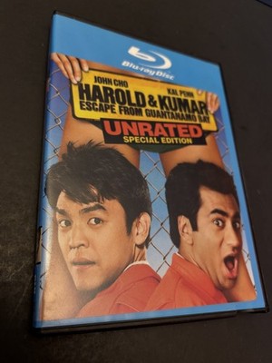 Harold & Kumar Escape From Guantanamo Bay Unrated Special Edition Blu-ray Disc 