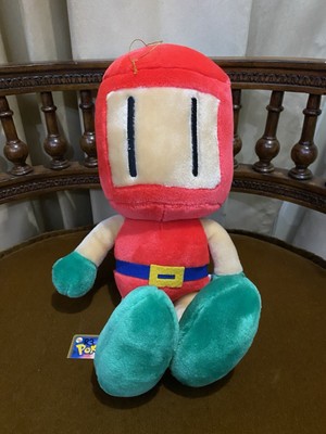 【レア】Heddon Bomber 1998年限定版 Red Bomber Bomberman SEGA Hudson Soft Japan 15” Prize 1998 Plush