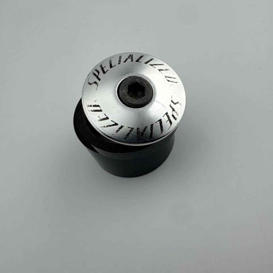 Tapa superior de vástago de auriculares Specialized 1 1/8 + espaciadores de fibra de carbono Foto 2 de 3