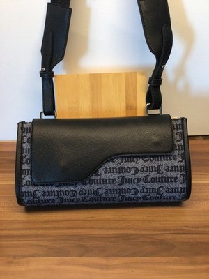 Juicy Couture Chic  Umhängetasche Farbe:schwrz grau NEU Original 