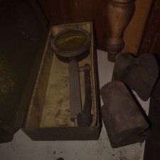 Vintage Allen Compression Test Gauge With Original Box