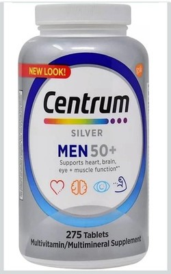 Centrum Silver Men 50+ Multivitamin, 275 Tablet