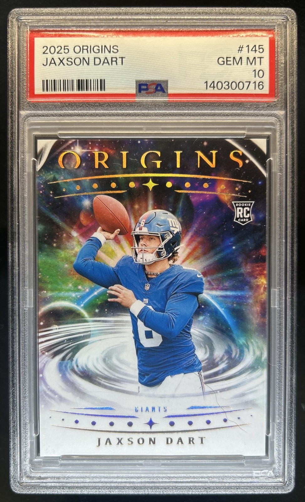 Jaxson Dart Panini Origins #145 Base