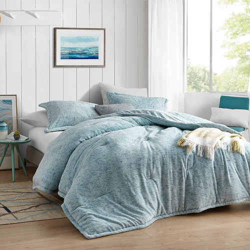 Coma Inducer Oversized Smoke Blue Comforter Streaker - Smoke Blue Queen, Standar