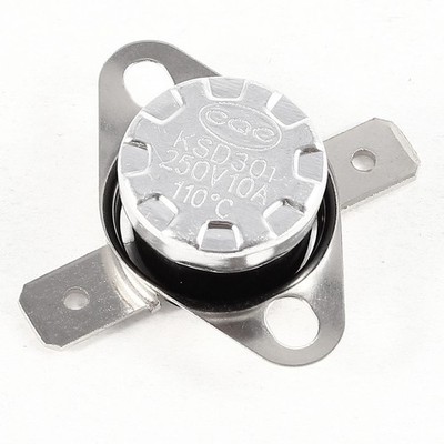 KSD301 AC 250V 10A 110C Celsius NC Temperature Control Switch Thermostat
