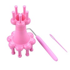 Plastic Wool Rope Knit Knitting Doll Dolly Craft Spool Kit for Loom Maker D