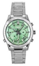 Casio Edifice Chronograph Green Dial Solar 100M EQB-1300DC-3A Men's Watch