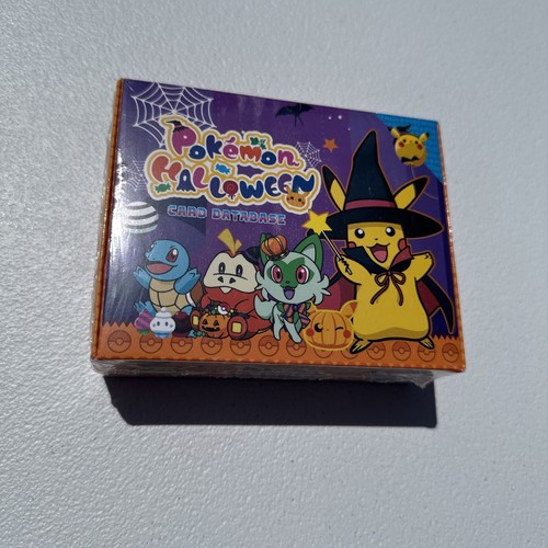 2024 Pokemon Halloween Set Card Database Box Full Set New Sealed Data