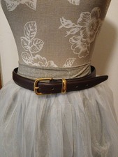 Calvin Klein Brown Leather Belt Size M