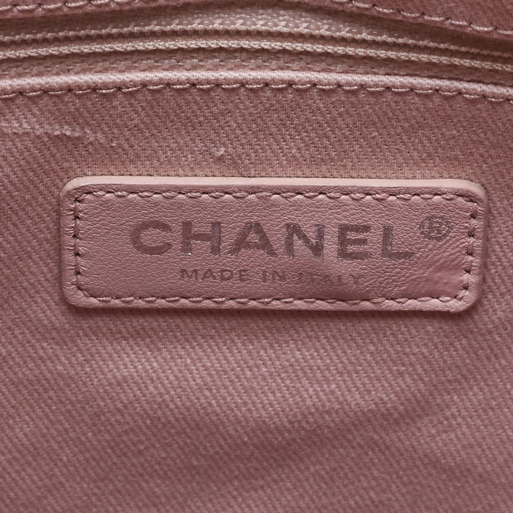 Chanel Charm Sequin Drawstring Bag Backpack Red B… - image 9