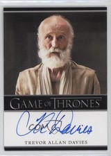 2022 Game of Thrones The Complete Series Volume 2 Trevor Allan Davies Auto 1m1a