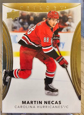 2022-23 Upper Deck Trilogy Martin Necas #64 Carolina Hurricanes