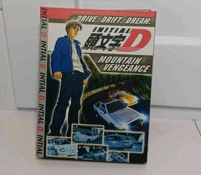 Initial D MOUNTAIN VENGEANCE SUPER DVD SET First Second Third  Stage Japanese 