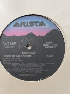 Expose - Point Of No Return - $4.99 Warehouse BINS - READ DESCRIPTION