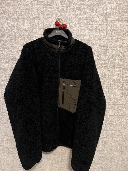 Patagonia Fleece Herren schwarz XL