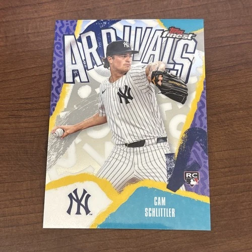 2026 Topps Finest Cam Schlittler Base (RAW)