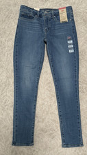 NWT Levis 311 Womens Skinny Jeans 28 Hypersoft Mid Rise Tummy Slimming Stretch