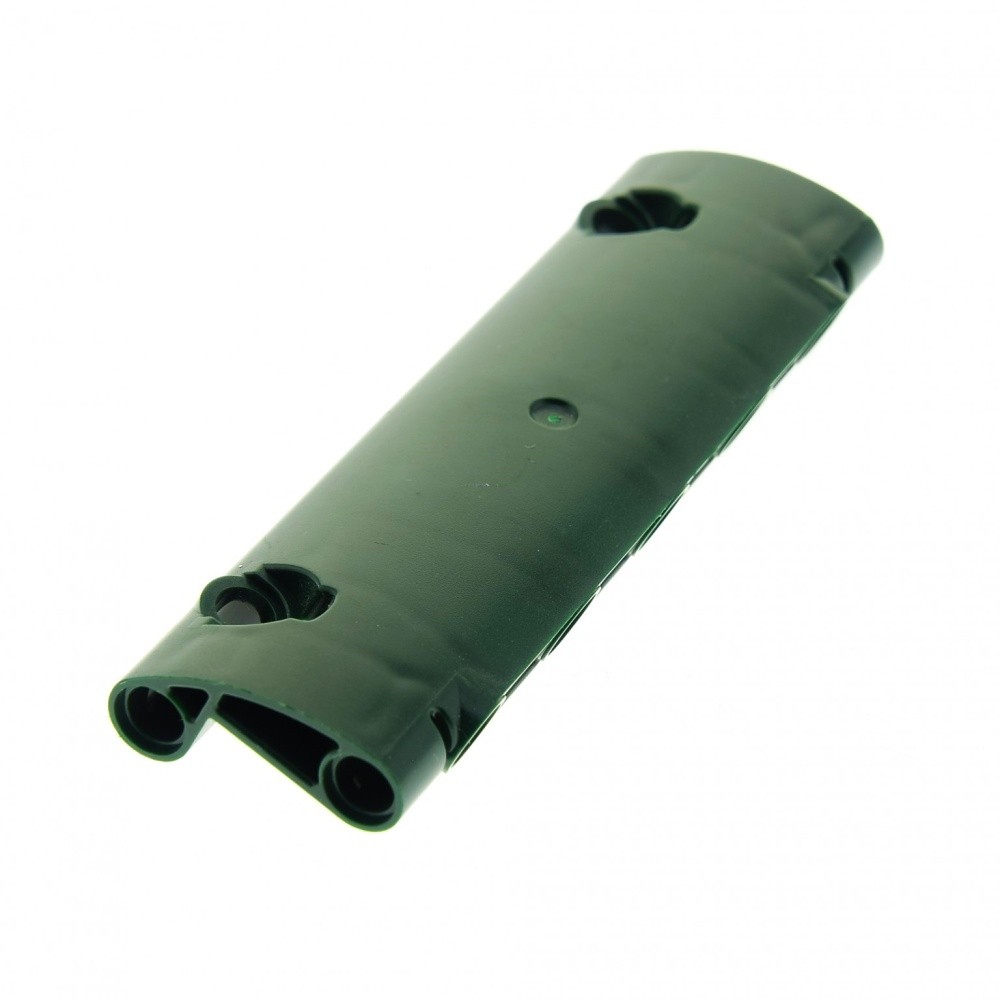 1X Lego Technic Curved Panel 11X3X2 Dark Green Plate Wall 4527582 62531