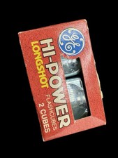GE Flash Cubes Hi-Power Longshot 2 cubi fotocamera polaroid