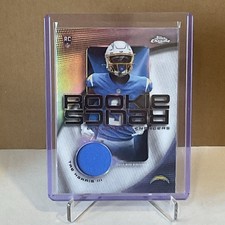 2025 Topps Chrome Tre Harris III Rookie Relics #RR-THA Chargers
