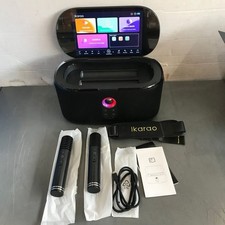 New  Open box. Ikarao Shell S1 Smart Portable Karaoke Machine - Black