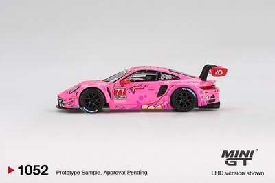 MINI GT #1052 Porsche 911 GT3 R #77 AO Racing 2024 IMSA ROAD