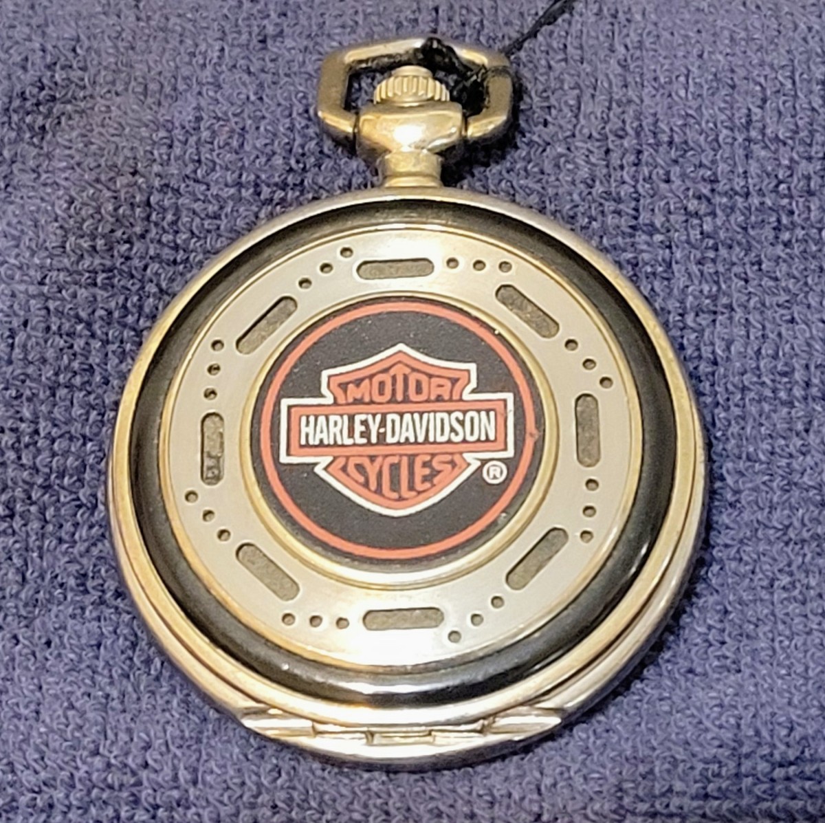 Harley Davidson Motorcycles Heritage Softail Pocket Watch Franklin